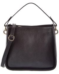 Italian Leather - Shoulder Bag Leather Top Handles Bag - Lyst