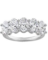Diana M. Jewels - Diana M. Fine Jewelry 14k 1.69 Ct. Tw. Lab Grown Diamond Half-eternity Ring - Lyst
