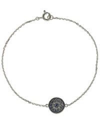 Suzy Levian Silver 0.27 Ct. Tw. Gemstone Bracelet - Metallic