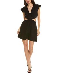 Bella Dahl - Cutout Linen Mini Dress - Lyst