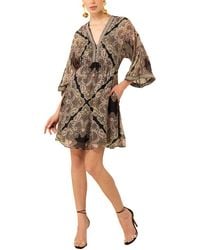 Hale Bob - Emerie Silk-Blend Mini Dress - Lyst