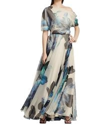 BELLA DESERT - Short Sleeve Maxi Dress - Lyst