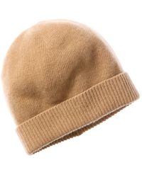 Portolano - Folded Cuff Cashmere Hat - Lyst