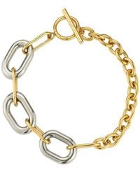 Glaze Jewelry - Plated Toggle Bracelet - Lyst