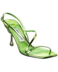 Jimmy Choo - Etana 80 Leather Sandal - Lyst