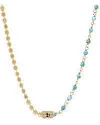 Karma and Luck - Plated Beaded Necklace - Lyst
