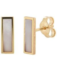 Sabrina Designs - 14K Mop Bar Studs - Lyst