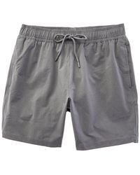Beach Bros - Textured Stretch Swim Trunk - Lyst