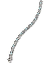 Savvy Cie - 4.02 Ct. Tw. Topaz Link Bracelet - Lyst
