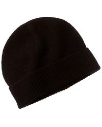 Sofiacashmere - Luxurious Jersey Cashmere Beanie - Lyst