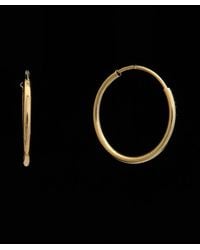 Italian Gold - 14k Endless Hoops - Lyst