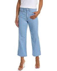 Joe's Jeans - Faithe High-rise Wide Leg Crop Jean - Lyst