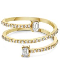 Forever Creations USA Inc. - Forever Creations 18k 0.52 Ct. Tw. Diamond Wrap Ring - Lyst