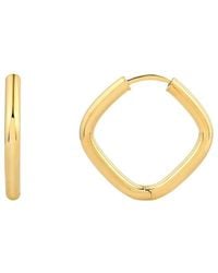HAWLEY ST - 14K Hoop Earrings - Lyst