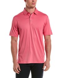 Callaway Apparel - Micro Hex Solid Polo Shirt - Lyst