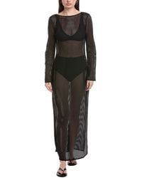 Sea Level - Surf Mesh Cover-Up Long Dress - Lyst