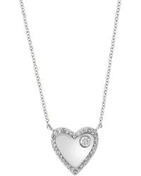 Effy Fine Jewelry - 14K 0.25 Ct. Tw. Diamond Necklace - Lyst