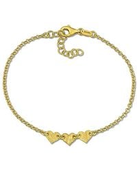 Italian Silver - Rolo Chain Bracelet - Lyst