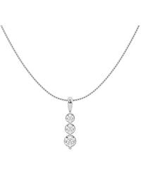 Lab Grown Diamonds - 14K 1.00 Ct. Tw. Lab-Grown Diamond Solitaire Pendant Necklace - Lyst