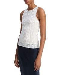 Vince - High Neck Shell - Lyst