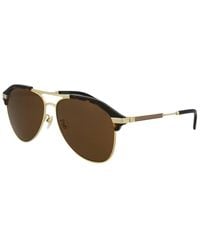 Gucci 60mm Sunglasses - Brown