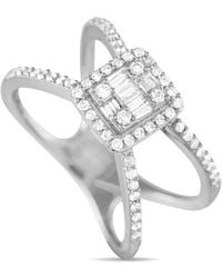 Diamond Select Cuts - 14K 0.50 Ct. Tw. Diamond Split Shank Ring - Lyst