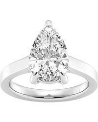 Lab Grown Diamonds - 14K 3.00 Ct. Tw. Lab-Grown Diamond Solitaire Engagement Ring - Lyst