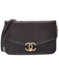 CHANEL - Quilted Calf Leather Shoulder Bag (Authentic Pre-Loved) - Lyst