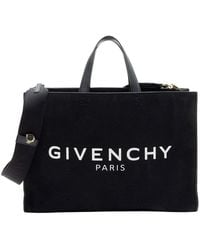 Givenchy - Canvas Logo Medium Shopper Tote (authentic Pre-loved) - Lyst