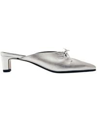 Alohas - Amar Shimmer Leather Pump - Lyst