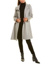 Cinzia Rocca Medium Alpaca & Wool-blend Coat - Gray