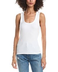 Theory - Scoop Neck Rib Tank Top - Lyst