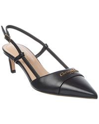 Dior - My Leather Slingback Pump - Lyst