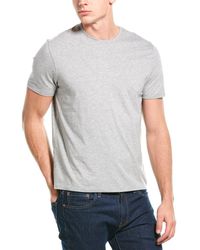 Vince - Solid T-shirt - Lyst