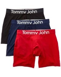 Tommy John - Set Of 3 360 Sport Micro 6In Boxer Brief - Lyst
