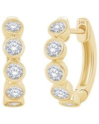 Meira T - 14K 0.50 Ct. Tw. Lab-Grown Diamond Earrings - Lyst