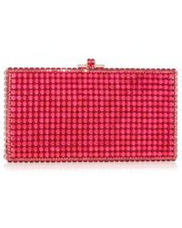 Judith Leiber - Sleek Rectangle Clutch - Lyst