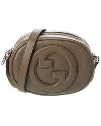 Gucci - Blondie Mini Leather Shoulder Bag - Lyst