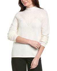 Joseph Ribkoff - 100% Wool Mock Neck Top - Lyst