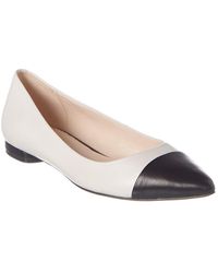 tahari suede flats