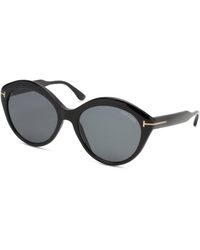 Tom Ford Ft0763 56mm Sunglasses - Black