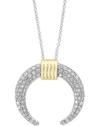 Effy Fine Jewelry - 14K 0.40 Ct. Tw. Diamond Necklace - Lyst
