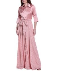 Rene Ruiz - Brocade Shirt Gown - Lyst