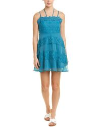 Foxiedox Mini Dress - Blue