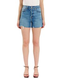 Daze Denim - Bottom Line Vibe Check High Rise Vintage Short - Lyst