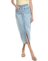 Rolla's - Sailor Denim Maxi Skirt - Lyst
