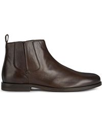 Geox Rubber Ankle Boots in Dark Brown (Brown) for Men - Lyst
