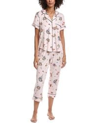Kate Spade - 2Pc Crop Top & Pant Pajama Set - Lyst