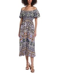 tyler boe - Hailey Midi Dress - Lyst