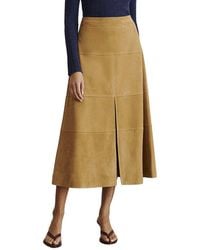 Tanya Taylor - Hudson Suede Skirt - Lyst